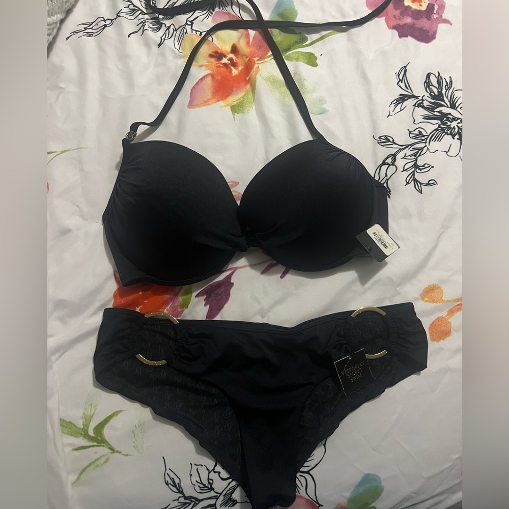 Two-piece Victoria Secret Swim suit.